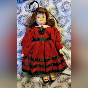 Vintage Little Porcelain Doll